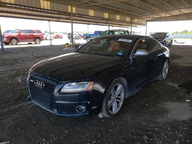 WAURV78T89A000915 - 2009 AUDI S5 QUATTRO BLACK photo 2