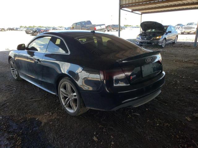 WAURV78T89A000915 - 2009 AUDI S5 QUATTRO BLACK photo 3