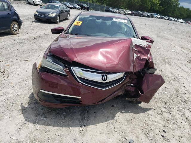 19UUB2F5XFA019668 - 2015 ACURA TLX TECH MAROON photo 9