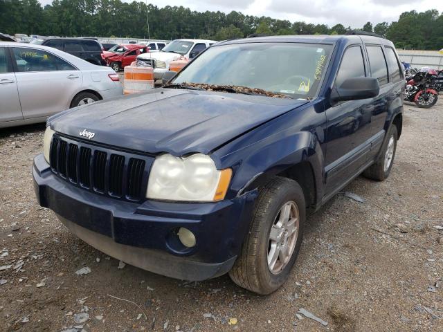 1J4GR48K46C250831 - 2006 JEEP GRAND CHER BLUE photo 2