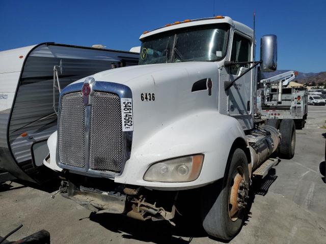 1XKAA48X9CJ307972 - 2012 KENWORTH CONSTRUCTI WHITE photo 2