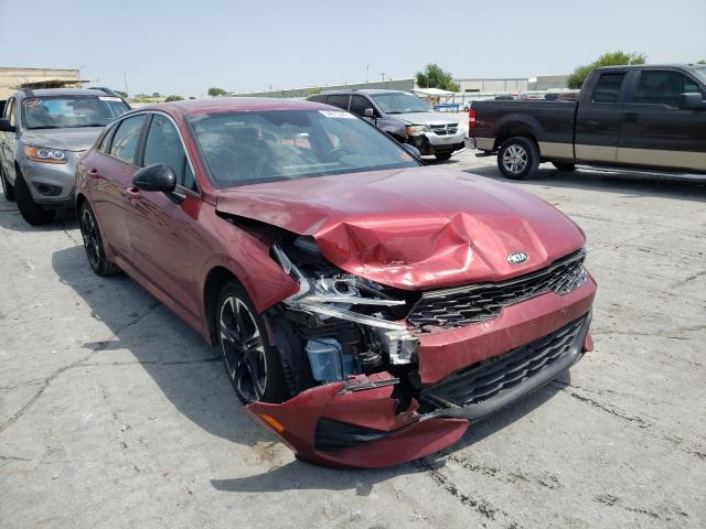 5XXG64J2XMG011628 - 2021 KIA K5 GT LINE RED photo 1