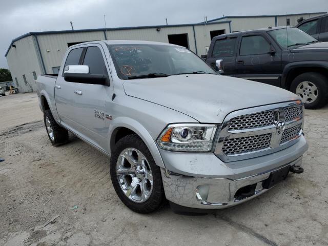 1C6RR7NT0FS758398 - 2015 RAM 1500 LARAM SILVER photo 1