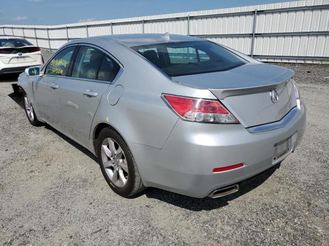 19UUA8F5XEA006083 - 2014 ACURA TL TECH SILVER photo 3
