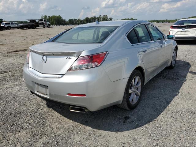19UUA8F5XEA006083 - 2014 ACURA TL TECH SILVER photo 4