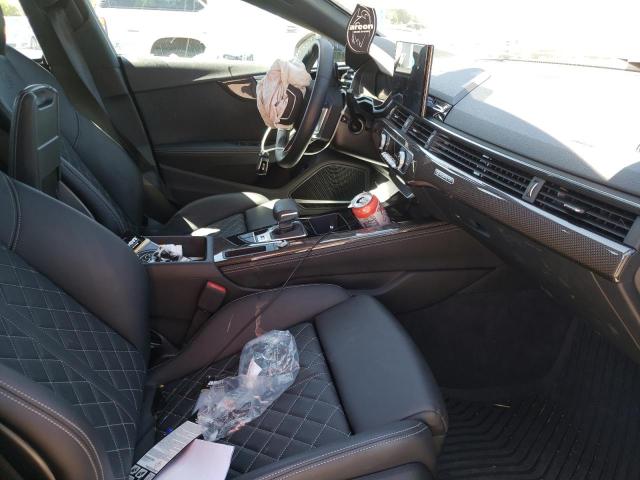 WAUB4CF58NA004507 - 2022 AUDI S5 PRESTIG GRAY photo 5