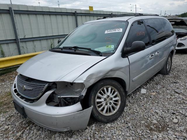 2C4GP54L44R554231 - 2004 CHRYSLER TOWN & COU SILVER photo 2