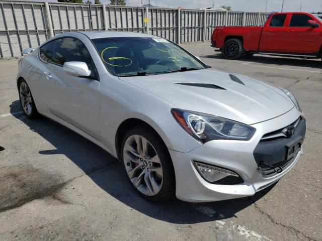 KMHHU6KJ9GU132284 - 2016 HYUNDAI GENESIS CO SILVER photo 1