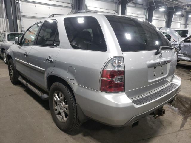 2HNYD18996H518610 - 2006 ACURA MDX TOURIN SILVER photo 3