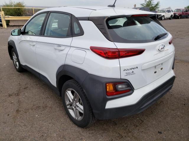 KM8K1CAAXKU346160 - 2019 HYUNDAI KONA SE WHITE photo 3