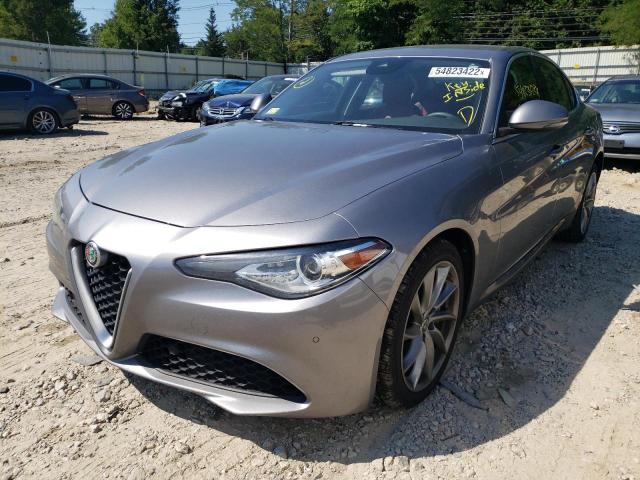 ZARFAEDN4H7536775 - 2017 ALFA ROMEO GIULIA Q4 GRAY photo 2