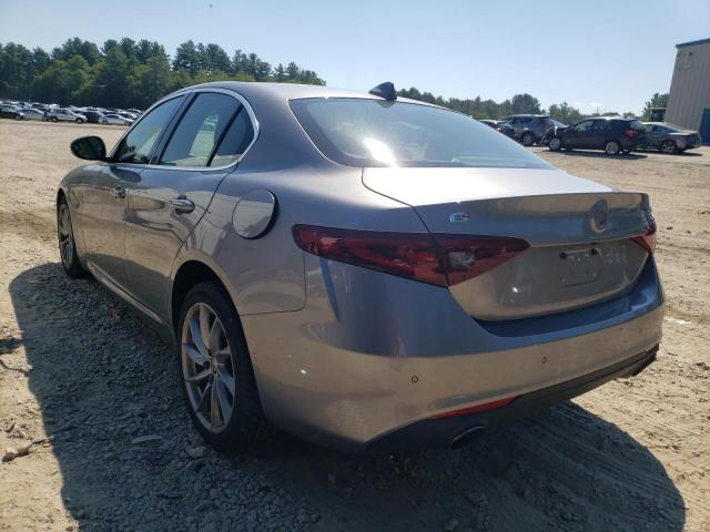 ZARFAEDN4H7536775 - 2017 ALFA ROMEO GIULIA Q4 GRAY photo 3