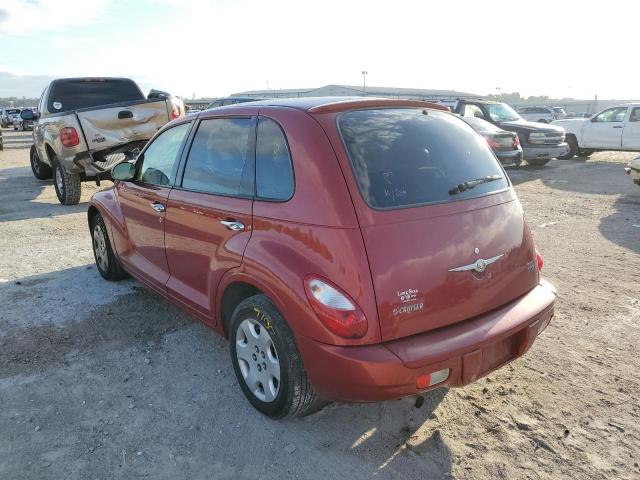 3A4FY58B07T613524 - 2007 CHRYSLER PT CRUISER RED photo 3