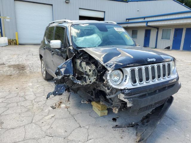 ZACCJBDT4GPE15093 - 2016 JEEP RENEGADE BLACK photo 1