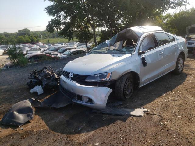 3VW2K7AJ3EM255150 - 2014 VOLKSWAGEN JETTA BASE 银色 照片 2