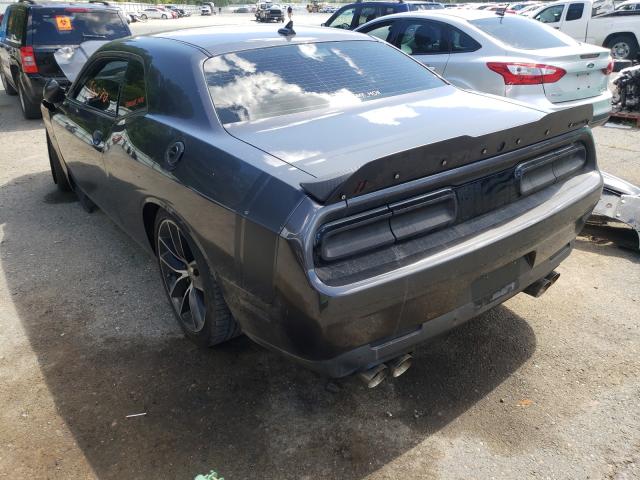 2C3CDZFJ5GH285200 - 2016 DODGE CHALLENGER GRAY photo 3