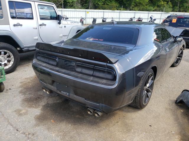 2C3CDZFJ5GH285200 - 2016 DODGE CHALLENGER GRAY photo 4