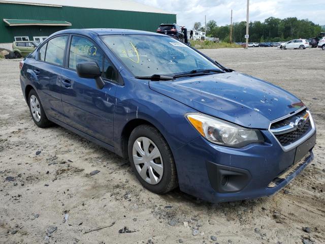 JF1GJAA69DH002430 - 2013 SUBARU IMPREZA BLUE photo 1