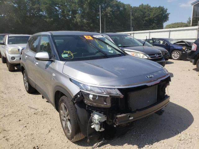 KNDEPCAA3M7181568 - 2021 KIA SELTOS LX SILVER photo 1