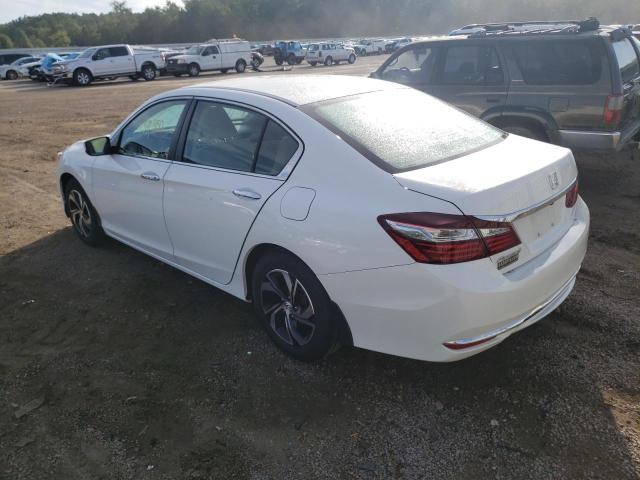 1HGCR2F32GA026427 - 2016 HONDA ACCORD LX WHITE photo 3