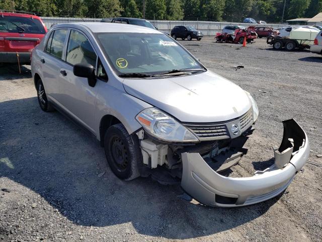 3N1CC1AP3AL375586 - 2010 NISSAN VERSA S SILVER photo 1