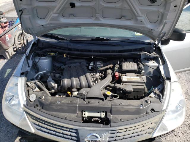 3N1CC1AP3AL375586 - 2010 NISSAN VERSA S SILVER photo 7