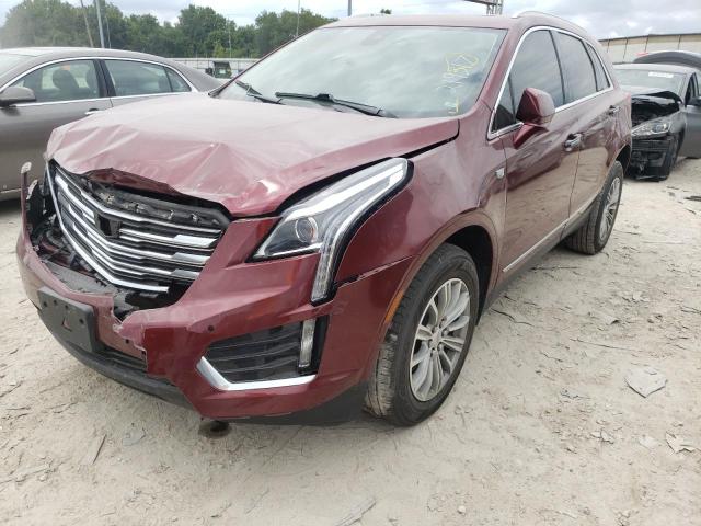 1GYKNDRS5HZ219317 - 2017 CADILLAC XT5 LUXURY RED photo 2