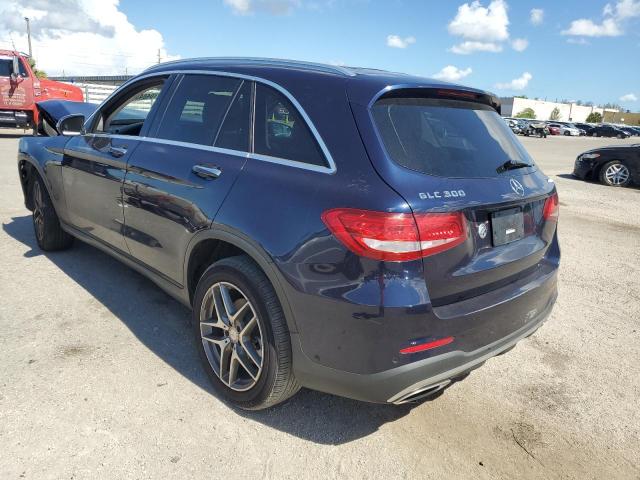 WDC0G4KB6GF081976 - 2016 MERCEDES-BENZ GLC 300 4M BLUE photo 3