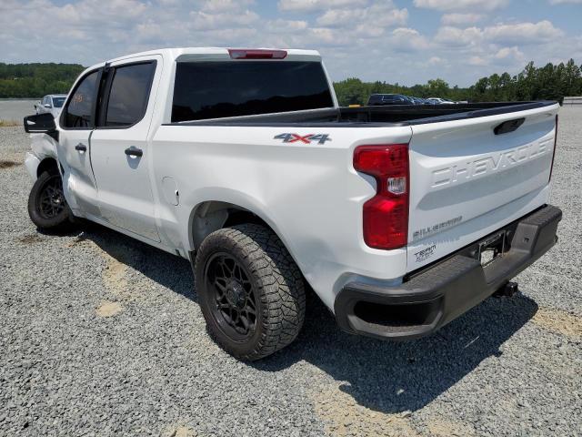 1GCUYAED4NZ233524 - 2022 CHEVROLET SILVERADO WHITE photo 3