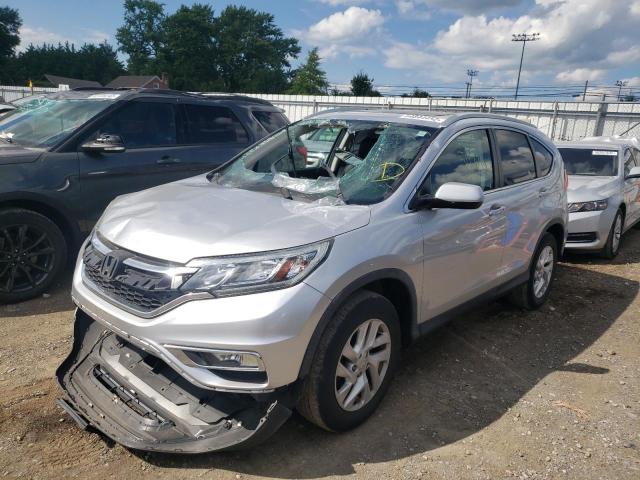 2HKRM4H72GH634492 - 2016 HONDA CR-V EXL SILVER photo 2