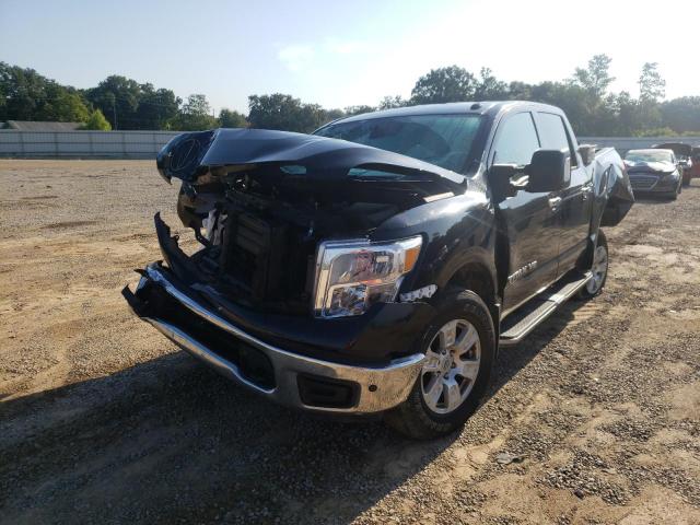 1N6AA1E51JN546903 - 2018 NISSAN TITAN BLACK photo 2