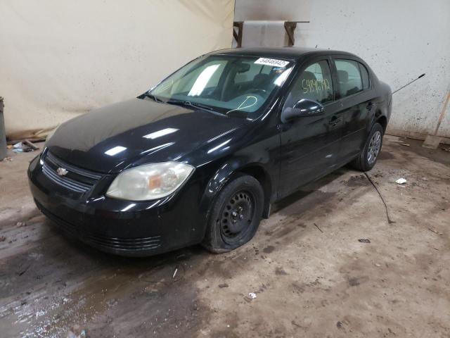 1G1AD5F57A7173783 - 2010 CHEVROLET COBALT 1LT BLACK photo 2