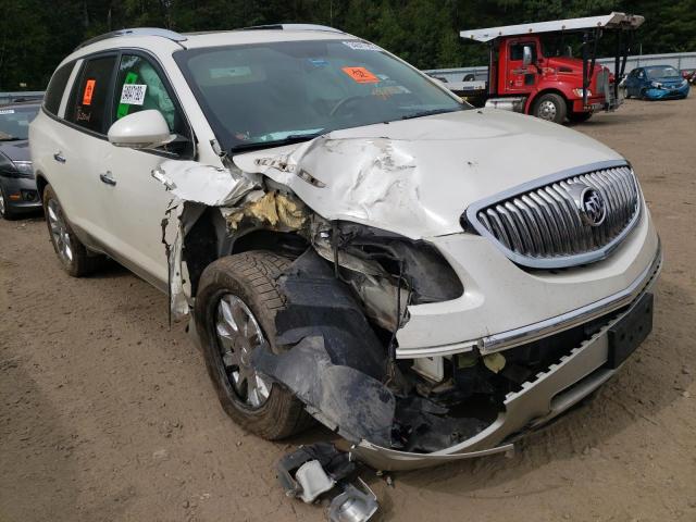 5GAKVCED1BJ386174 - 2011 BUICK ENCLAVE CX WHITE photo 1