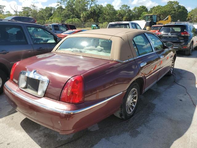 1LNHM82WXYY864599 - 2000 LINCOLN TOWN CAR S BURGUNDY photo 4