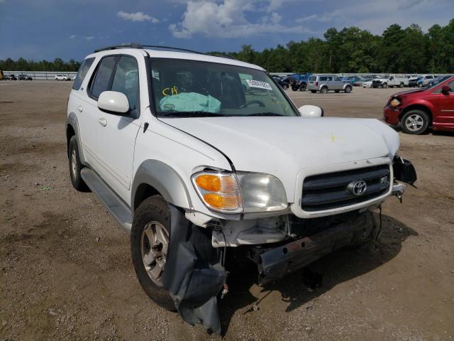 5TDZT34A13S192789 - 2003 TOYOTA SEQUOIA WHITE photo 1