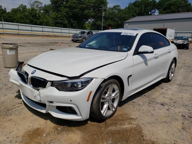 WBA4J3C54KBL05223 - 2019 BMW 430XI GRAN WHITE photo 2