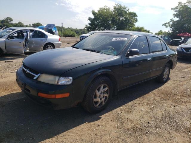 JN1CA21DXVT825849 - 1997 NISSAN MAXIMA GLE GREEN photo 2