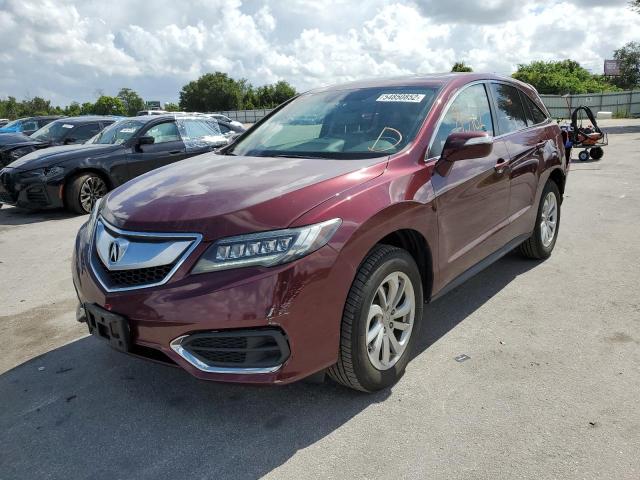 5J8TB4H51GL008729 - 2016 ACURA RDX TECHNO RED photo 2