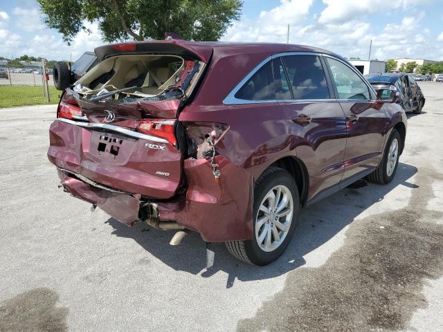 5J8TB4H51GL008729 - 2016 ACURA RDX TECHNO RED photo 4