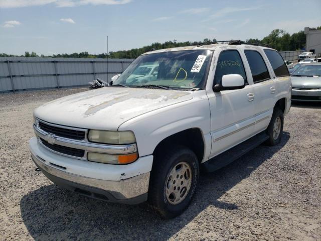 1GNEK13Z34J101427 - 2004 CHEVROLET TAHOE K150 WHITE photo 2