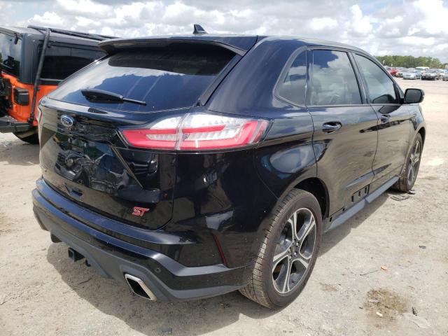 2FMPK4AP5KBB63235 - 2019 FORD EDGE ST BLACK photo 4