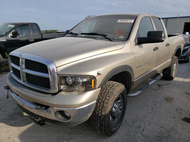 3D7KU28C74G229273 - 2004 DODGE RAM 2500 S GOLD photo 2