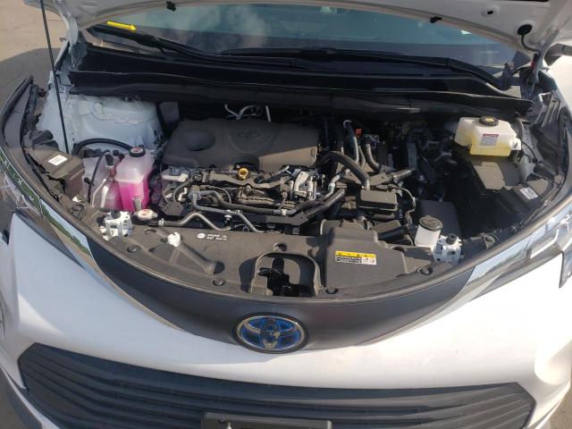 5TDKRKEC6MS065872 - 2021 TOYOTA SIENNA LE WHITE photo 7