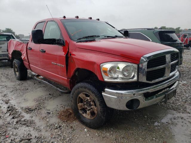 1D7KS28C46J127534 - 2006 DODGE RAM 2500 S RED photo 1