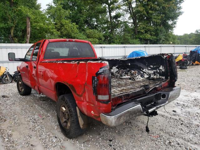 1D7KS28C46J127534 - 2006 DODGE RAM 2500 S Կարմիր լուսանկար 3