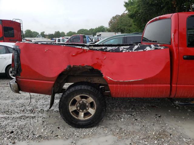 1D7KS28C46J127534 - 2006 DODGE RAM 2500 S RED photo 9