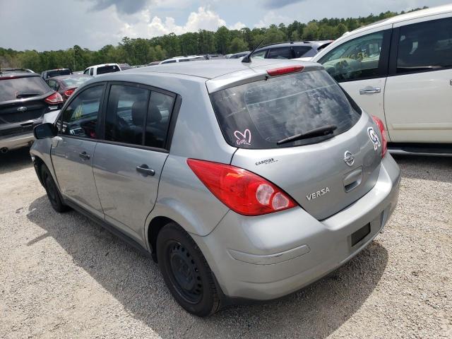 3N1BC13E39L469339 - 2009 NISSAN VERSA S GRAY photo 3