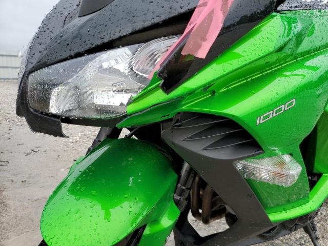 JKAZXCM1XFA005114 - 2015 KAWASAKI ZX1000 M GREEN photo 9