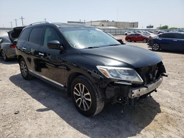 5N1AR2MN4EC620444 - 2014 NISSAN PATHFINDER BLACK photo 1