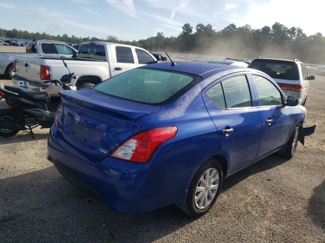 3N1CN7AP2GL884509 - 2016 NISSAN VERSA S BLUE photo 4